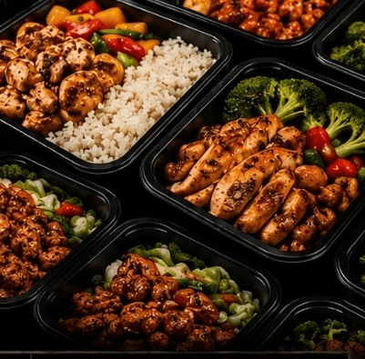 Project Rebuild meal-prep trays